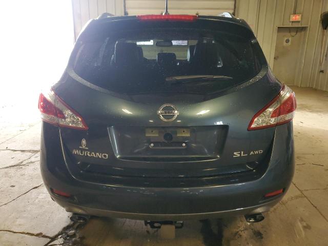 JN8AZ1MW9EW526327 - 2014 NISSAN MURANO S BLUE photo 6