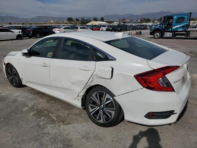 JHMFC1F74JX021937 - 2018 HONDA CIVIC EXL თეთრი ფოტო 2