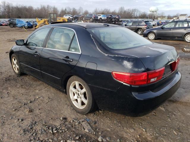 1HGCM56825A040451 - 2005 HONDA ACCORD EX BLACK photo 2