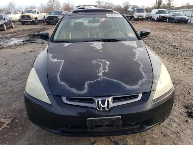 1HGCM56825A040451 - 2005 HONDA ACCORD EX BLACK photo 5