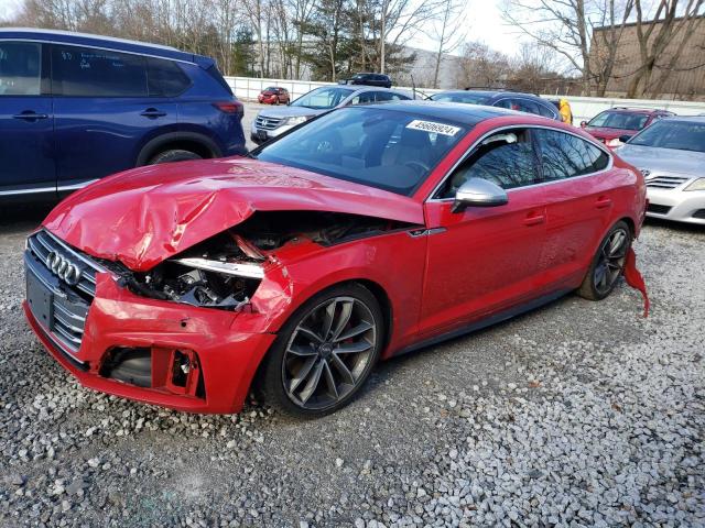 WAUB4CF58JA021057 - 2018 AUDI S5 PREMIUM PLUS წითელი ფოტო 1