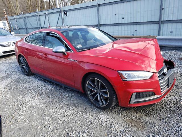 WAUB4CF58JA021057 - 2018 AUDI S5 PREMIUM PLUS წითელი ფოტო 4