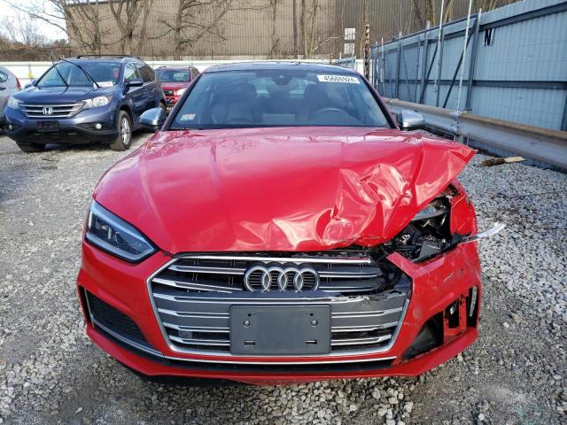 WAUB4CF58JA021057 - 2018 AUDI S5 PREMIUM PLUS RED photo 5