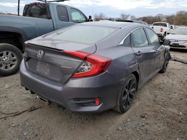 19XFC2F84ME002812 - 2021 HONDA CIVIC SPORT 灰色 照片 3
