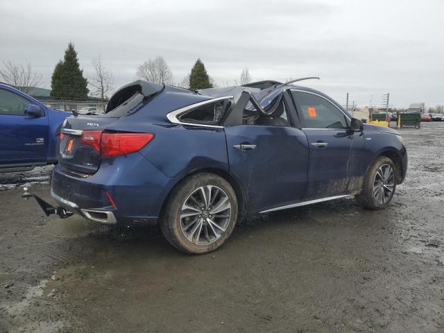 5J8YD7H57LL000002 - 2020 ACURA MDX SPORT HYBRID TECHNOLOGY BLUE photo 3