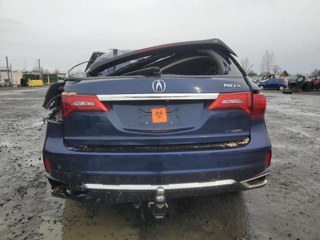 5J8YD7H57LL000002 - 2020 ACURA MDX SPORT HYBRID TECHNOLOGY BLUE photo 6