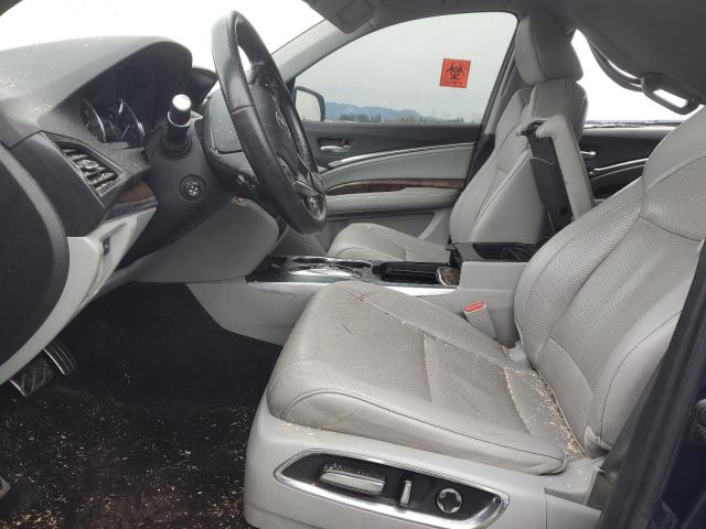 5J8YD7H57LL000002 - 2020 ACURA MDX SPORT HYBRID TECHNOLOGY BLUE photo 7