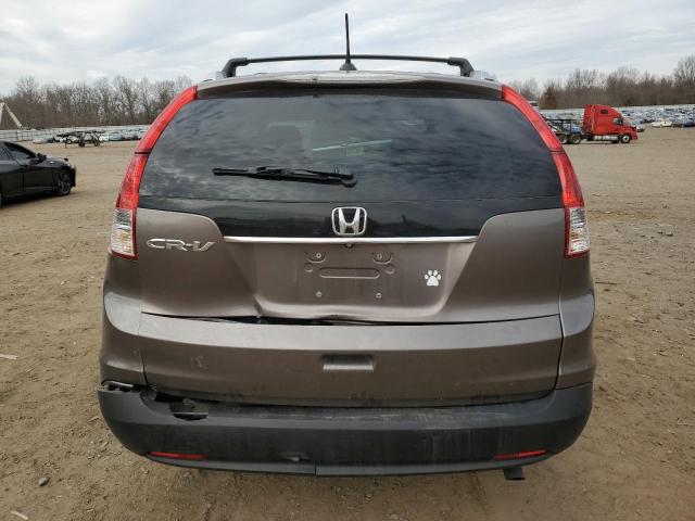 5J6RM3H79DL044933 - 2013 HONDA CR-V EXL GRAY photo 6