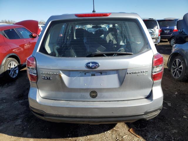 JF2SJAACXEH466808 - 2014 SUBARU FORESTER 2.5I SILVER photo 6