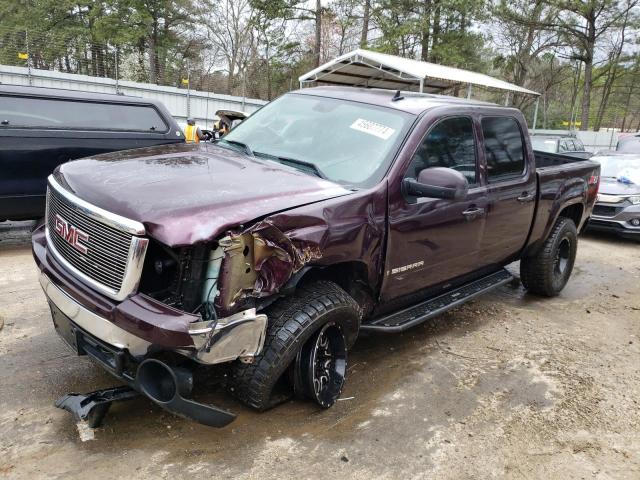 2GTEK13M681122981 - 2008 GMC SIERRA K1500 BURGUNDY photo 1