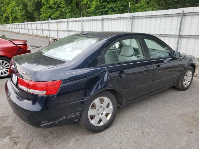 5NPET46C98H312287 - 2008 HYUNDAI SONATA GLS BLUE photo 3