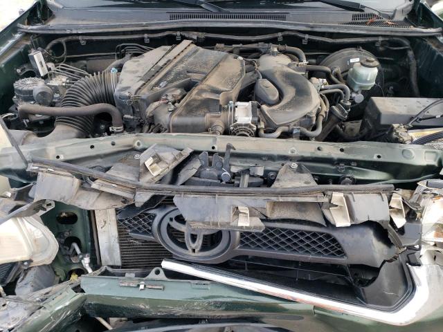 5TFJU4GN3CX020403 - 2012 TOYOTA TACOMA DOUBLE CAB PRERUNNER GREEN photo 11