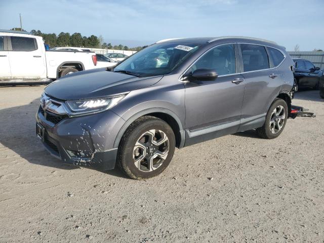 2HKRW2H99JH625490 - 2018 HONDA CR-V TOURING GRAY photo 1