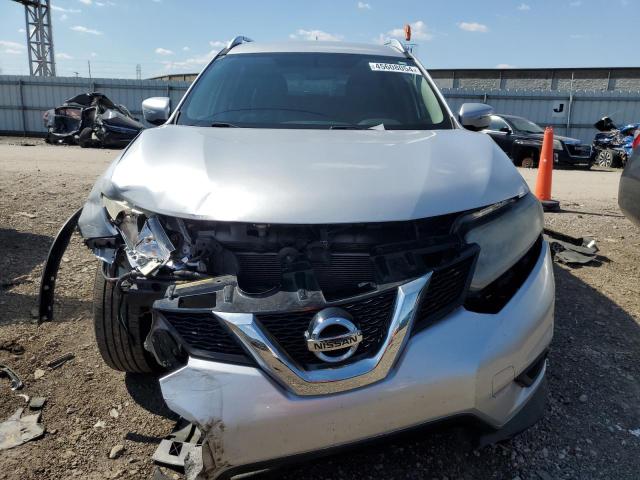 KNMAT2MT3FP546416 - 2015 NISSAN ROGUE S SILVER photo 5