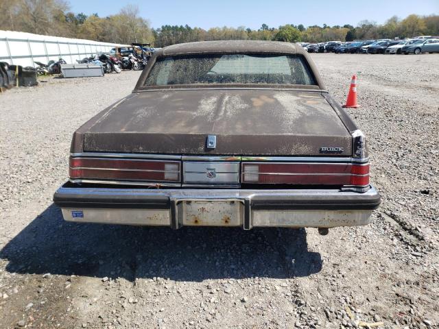 1G4AU69Y9EH924848 - 1984 BUICK ELECTRA PARK AVENUE BROWN photo 6