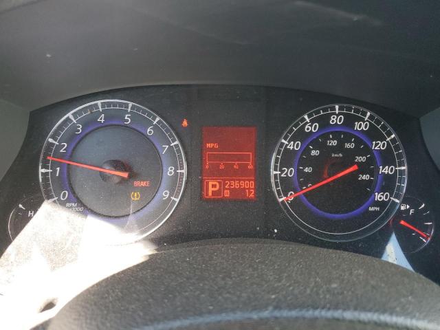 JNKAJ09F18M361068 - 2008 INFINITI EX35 BASE Սև լուսանկար 9