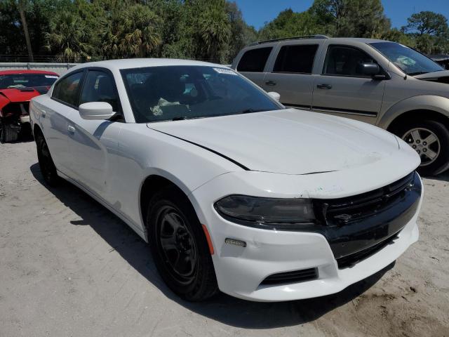 2C3CDXAG8KH547557 - 2019 DODGE CHARGER POLICE WHITE photo 4