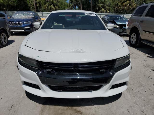 2C3CDXAG8KH547557 - 2019 DODGE CHARGER POLICE WHITE photo 5