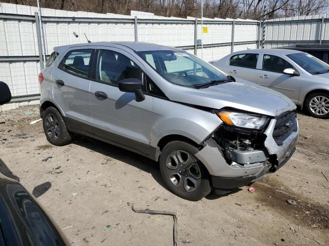 MAJ3S2FE5MC396538 - 2021 FORD ECOSPORT S SILVER photo 4