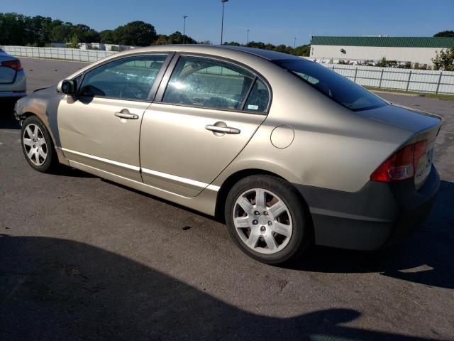 1HGFA16597L012366 - 2007 HONDA CIVIC LX GOLD photo 2