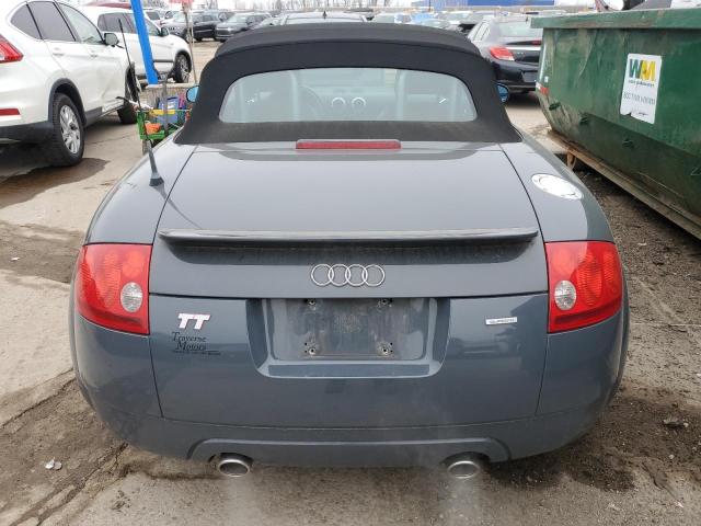 TRUUT28N811010880 - 2001 AUDI TT QUATTRO GRAY photo 6