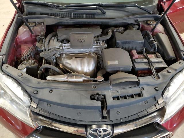 4T1BF1FK7GU572493 - 2016 TOYOTA CAMRY LE MAROON photo 11