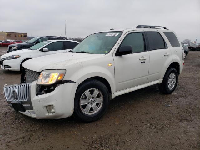 4M2CU91G09KJ25075 - 2009 MERCURY MARINER WHITE photo 1