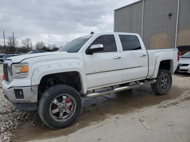 3GTU2VEC1EG525468 - 2014 GMC SIERRA K1500 SLT WHITE photo 1