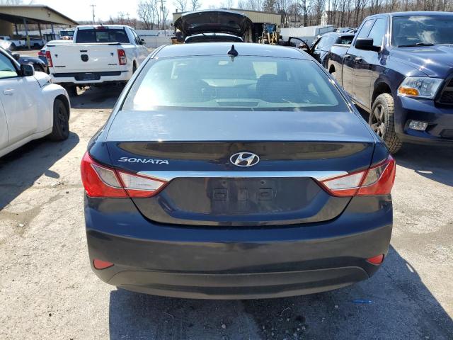 5NPEB4AC5EH946024 - 2014 HYUNDAI SONATA GLS BLUE photo 6