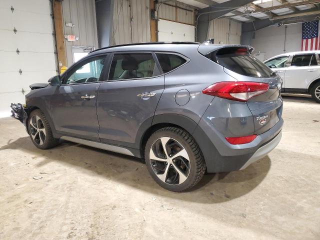 KM8J3CA24HU304395 - 2017 HYUNDAI TUCSON LIMITED GRAY photo 2