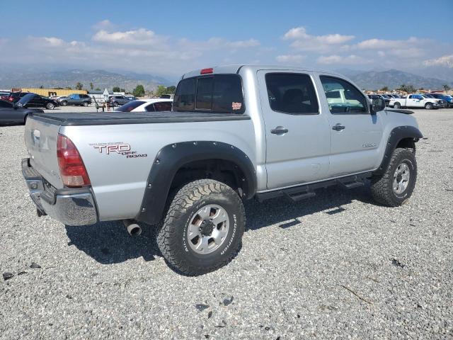 5TELU42N77Z324221 - 2007 TOYOTA TACOMA DOUBLE CAB SILVER photo 3