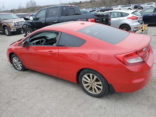 2HGFG3B96CH527951 - 2012 HONDA CIVIC EXL 红色 照片 2