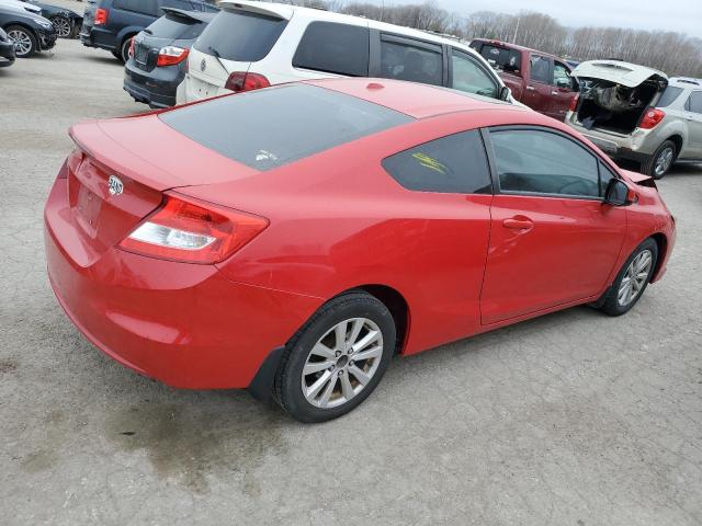 2HGFG3B96CH527951 - 2012 HONDA CIVIC EXL 红色 照片 3