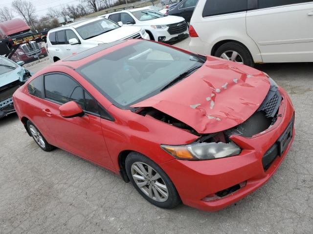 2HGFG3B96CH527951 - 2012 HONDA CIVIC EXL 红色 照片 4