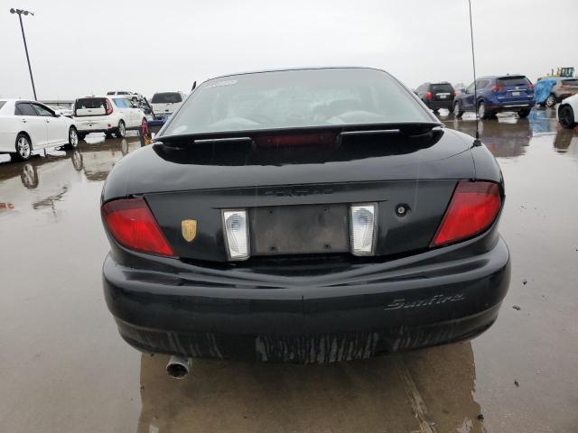 1G2JB12FX47339372 - 2004 PONTIAC SUNFIRE BLACK photo 6