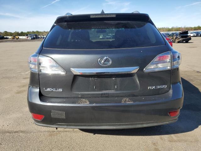 2T2BK1BA1AC009422 - 2010 LEXUS RX 350 CHARCOAL photo 6