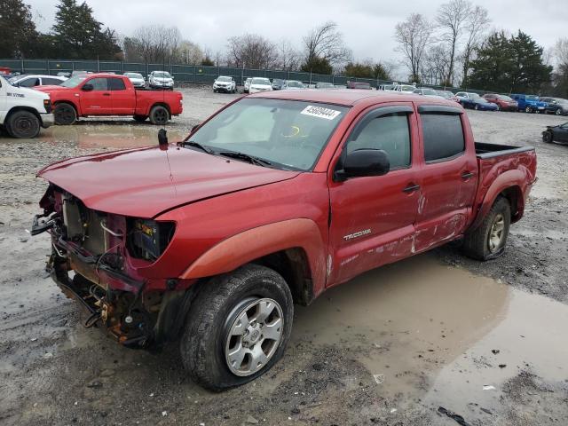 3TMJU62N48M054267 - 2008 TOYOTA TACOMA DOUBLE CAB PRERUNNER BURGUNDY photo 1