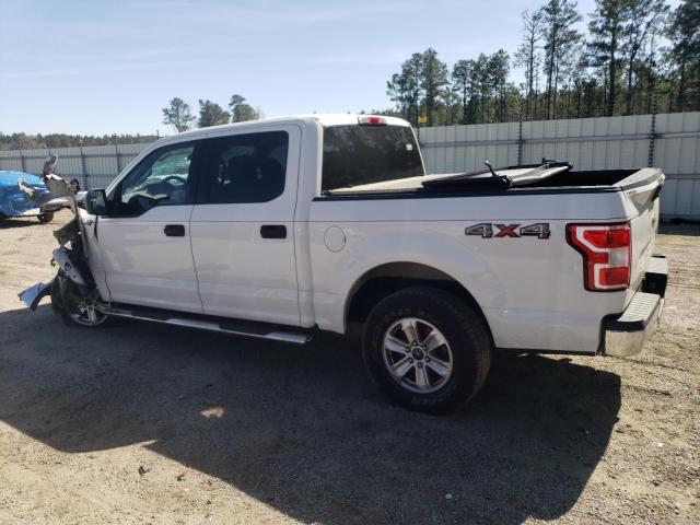 1FTEW1E54JFC79417 - 2018 FORD F150 SUPERCREW WHITE photo 2