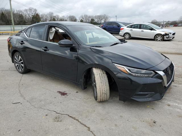 3N1AB8CV3LY295502 - 2020 NISSAN SENTRA SV BLACK photo 4