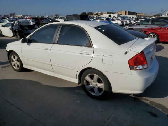 KNAFE121385010329 - 2008 KIA SPECTRA EX WHITE photo 2