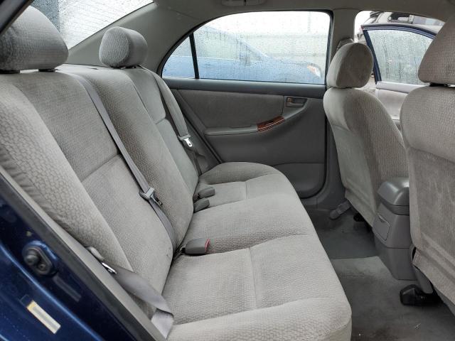 2T1BR38E54C291168 - 2004 TOYOTA COROLLA CE BLUE photo 10