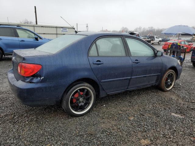 2T1BR38E54C291168 - 2004 TOYOTA COROLLA CE BLUE photo 3