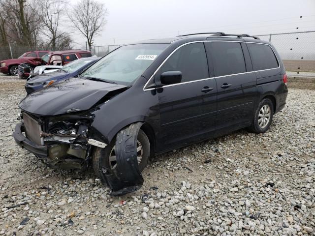 5FNRL38658B095418 - 2008 HONDA ODYSSEY EXL BLACK photo 1