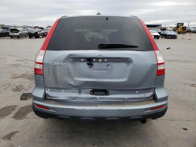 5J6RE3H74BL011669 - 2011 HONDA CR-V EXL TEAL photo 6