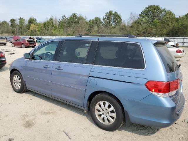 5FNRL38788B110261 - 2008 HONDA ODYSSEY EXL BLUE photo 2