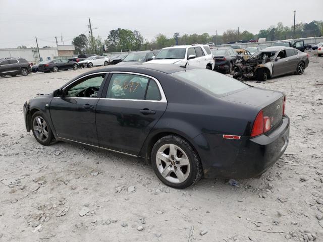 1G1ZH57B48F220697 - 2008 CHEVROLET MALIBU 1LT BLACK photo 2