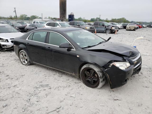 1G1ZH57B48F220697 - 2008 CHEVROLET MALIBU 1LT BLACK photo 4