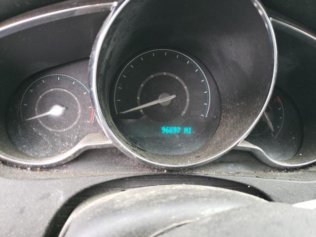 1G1ZH57B48F220697 - 2008 CHEVROLET MALIBU 1LT BLACK photo 9