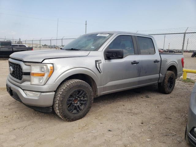 1FTEW1CP5MFA49720 - 2021 FORD F150 SUPERCREW SILVER photo 1