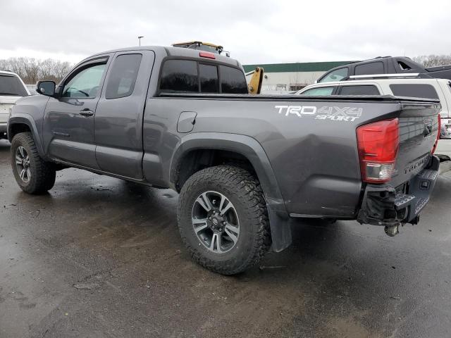 5TFSZ5AN4HX075695 - 2017 TOYOTA TACOMA ACCESS CAB GRAY photo 2